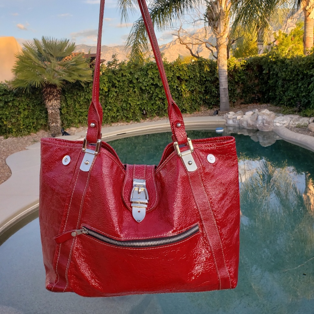 Vin Baker vintage bag Made in USA leather